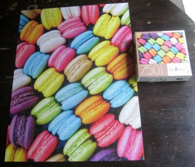 COLORFUL MACARONS jigsaw puzzle French Macaroons almond cookies 2017 coconut