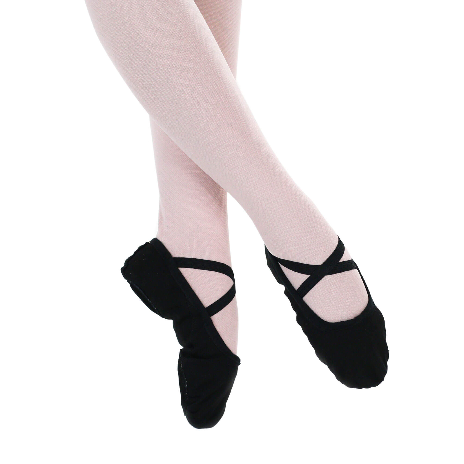 SAOLA Scarpe da ballo Baiwu da donna in tela con suola spaccata