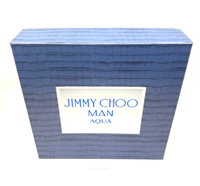 Jimmy Choo Man Aqua 100 Ml Eau De Toilette + 7,5 Ml Edt + 100 Ml Shower Gel