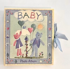 Havco Baby Photo Album Gift Book 10 Slip-in Vertical Slots 3  x 5  Pastel Colors