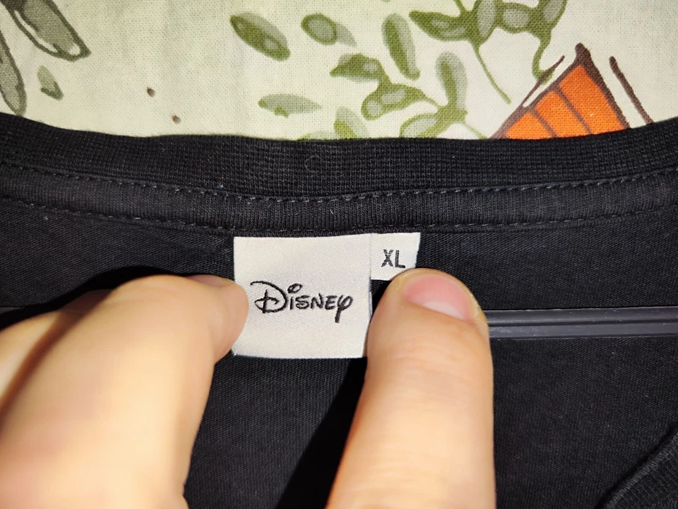 Disney Kermit la rana para hombre negro algodón gráfico camiseta talla XL - Imagen 3 de 4