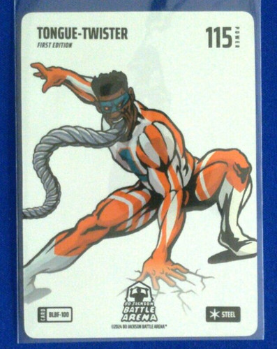 Bo Jackson Battle Arena TONGUE-TWISTER Blizzard Battlefoil Ice SP BLBF-100