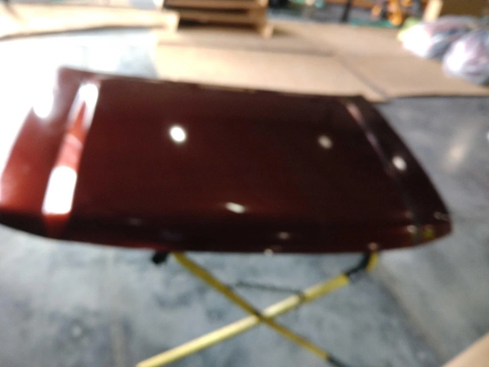 2016 Ford Expedition OEM Orange Hood Panel - Used, Surface Scratches - Imagem 2 de 4