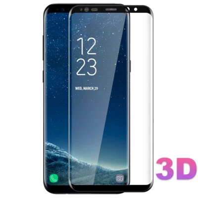 VITRE VERRE TREMPE 3D Film Protection Intégral Total pour Samsung S22 S10 S20 - Photo 1/4