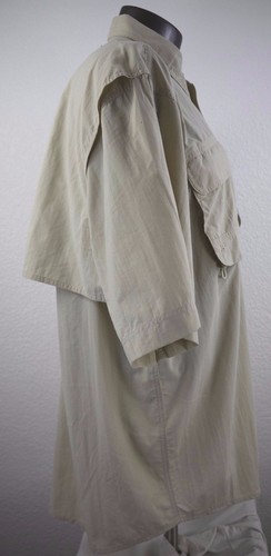 NEW Bimini Bay Outfitters LTD Fish Embroidered Vented Men's Shirt Sz XXL - Picture 7 of 8