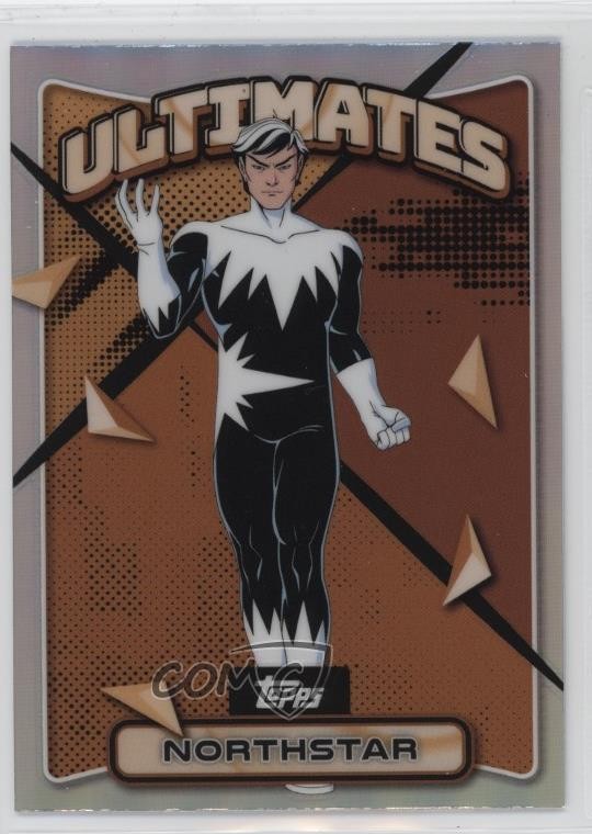 2025 Topps Finest X-Men '97 Common Bronze Refractor Northstar #9 10qd