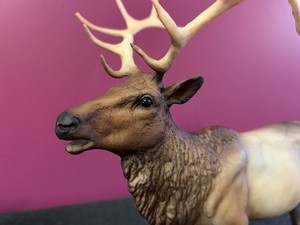 Vintage Breyer Elk Figurine, Great Condition.