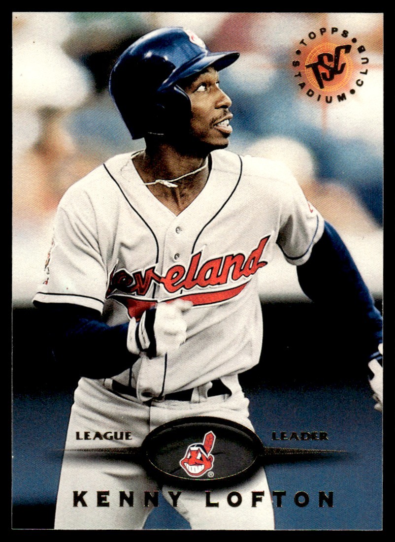 1995 Topps Stadium Club #470 Kenny Lofton Cleveland Indians