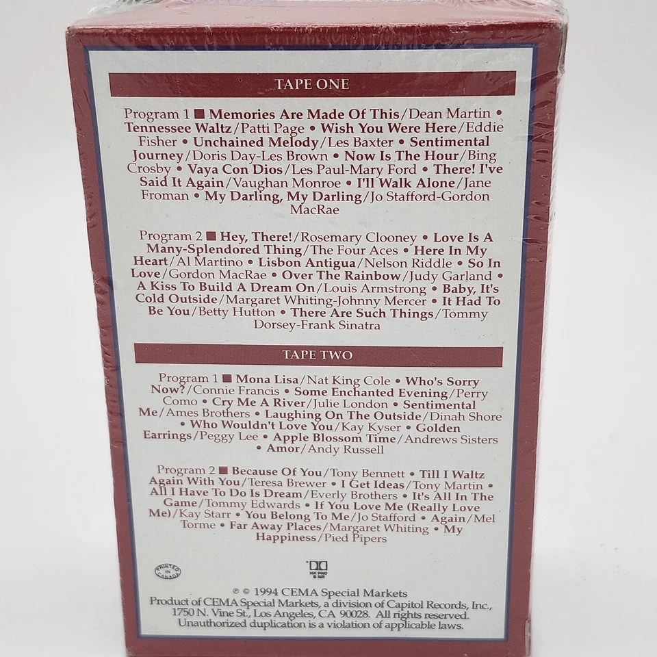 The Way We Were Legendary Songs Of The 40's & 50's on 2 Cassette Tapes Box Set - Image 4 of 4