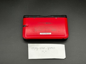 Nintendo 3DS XL LL Red/Black | English | Charger | US Seller - SHIP IN 1-DAY