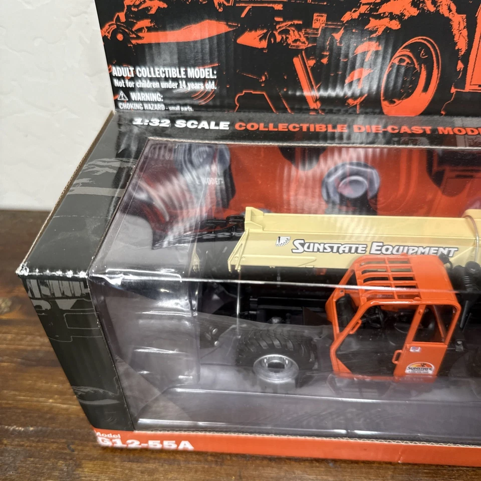 ¡¡NUEVO!! JLG Escala 1/32 Adulto Modelo G12-55A- Manipulador telescópico Juguete Serie 1 Diecast 2005 Foto 4 de 4