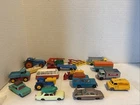 15 Vintage Matchbox Lesney Die Cast Lot 1960's-70's Trucks/Cars/Tractors