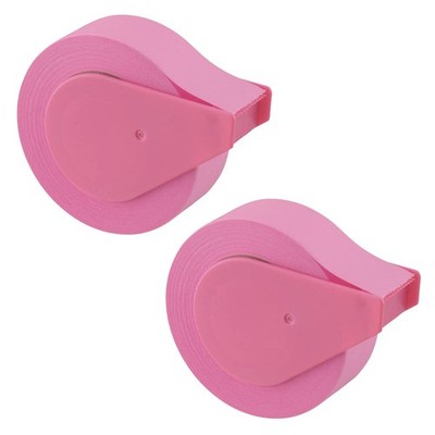 Rose design, 2-pack, Yamato brand, with cutter, roll of sticky notes/tape-type s