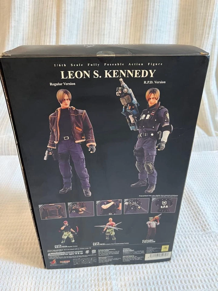 NUEVO HOT TOYS Resident Evil4 LEON S KENNEDY R.P.D. VER VGM02 Raro Japón Foto 4 de 4