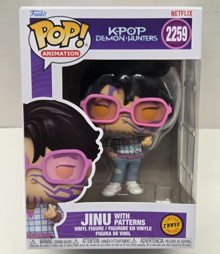 JINU with Patterns - K-POP Demon Hunters CHASE Funko POP! Animation #2259 Figure