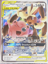 Pokemon Mega Lopunny & Jigglypuff GX 165/236 Cosmic Eclipse TAG TEAM Holo on eBay