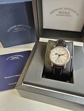 Nautical Instr. Mühle Glashütte Teutonia II Medium Ref. M1-30-27 Steel Rossmann