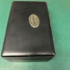 1915 Thompson & Co., Inc. Black Vinyl Cigar Humidor Box - Partial Accessories — photo 2
