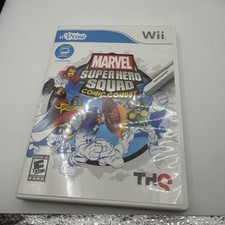 Marvel Super Hero Squad: Comic Combat (Nintendo Wii, 2011) Complete and Tested