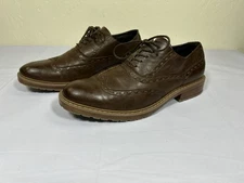 Perry Ellis Portfolio Roger Wingtips, Mens Shoes US Size 9.5