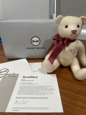 Steiff Club Edition 2018 Teddy Bear Cream 29 cm   NRO. 860 (ref.245)