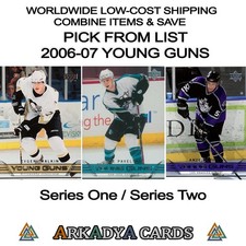 2006-07 Upper Deck Series ONE / TWO  Young Guns PICK FROM LIST