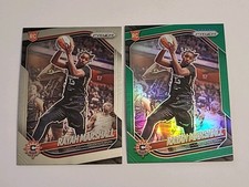 2025 Panini Prizm WNBA 47 Rayah Marshall Green Prizm + Base RC Connecticut Sun 
