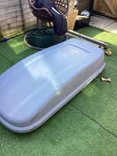 Halfords 420 grey roof box 420 litres 