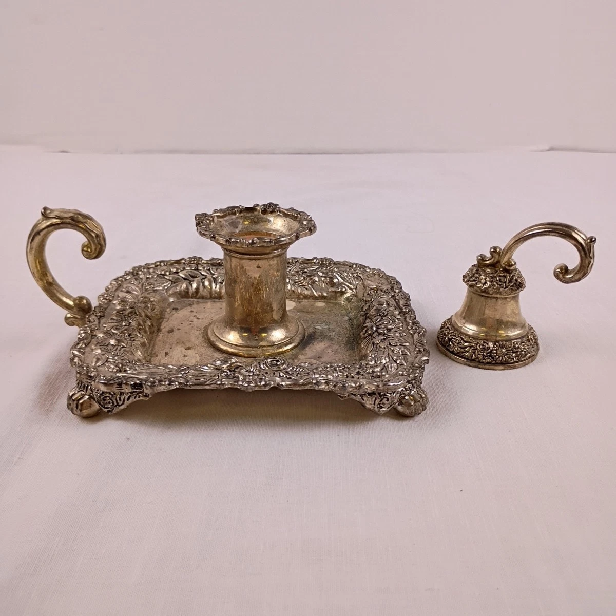 Tiffany & Co. Antique US Silver-Plated Candlesticks & Candelabras