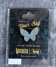 New Lug x Wicked Bag Charm-Butterfly Blue