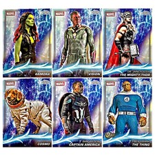 Topps Chrome 2025 Marvel Studios MCU - Refractor Karten zur Auswahl