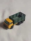 Vintage 1960s Lesney Matchbox Series No. 4 Dodge Stake Truck Green Yellow Farm