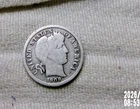 1908 D  SILVER BARBER DIME 10 CENTS
