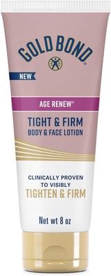 Gold Bond Age Renew Tight & Firm Body & Face Lotion with Proteins & Lipids,... 