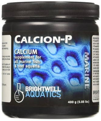 Brightwell Aquatics ABACALP400 Calcion Dry Salt Water Conditioners for Aquari...