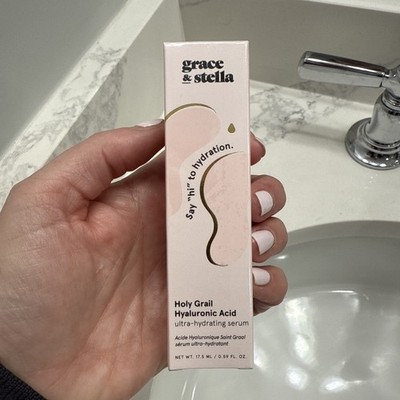 grace & stella Award Winning Hyaluronic Acid Serum.ultra-hydrating serum-0.59oz