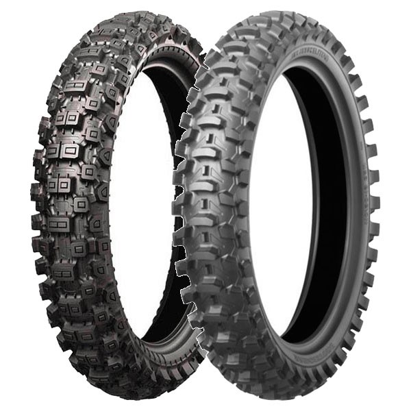 SET DE PNEUS BRIDGESTONE 80/100-21 B.CROSS X20 + 100/90-19 B.CROSS X10 S - Image 9
