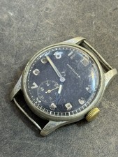 WWII Montilier RLM German Pilot Luftwaffe Military Watch 1930s WW2 VERY RARE