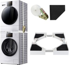 UK Upgrade Washer Dryer Stacking Kit Small Space Saving Solution Stacking Kit