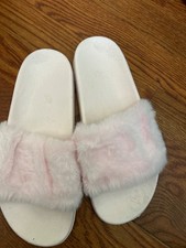 pink women slippers size 38