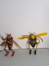 Mattel 1998 Disney Pixar A BUG'S LIFE Enemies Molt & Hopper Action Figures Loose