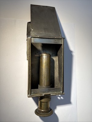 Vintage Carriage / Railroad Train Automatic Candle Wall Sconce Chimney