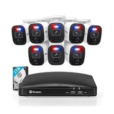 Swann 8 Camera 1080P HD 1TB HDD Wired DVR Security System SWDVK-846808MQB-US