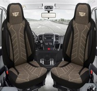 SchonbezüGe SitzbezüGe FüR Mercedes C-Klasse W206 S206 Bj Ab 2021 In Schwarz/Bra