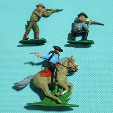 FAR WEST COWBOYS BANDIT Argentina variant DSG PLASTIC SOLDIERS lot BRITAINS