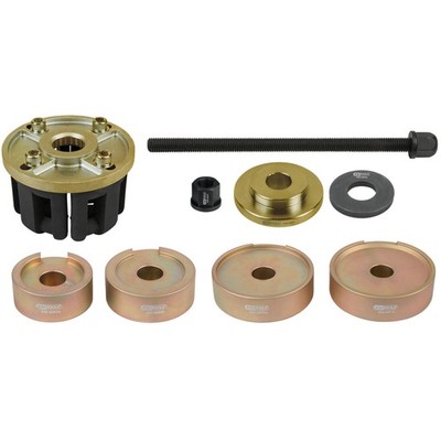 KS TOOLS 440.0535 Werkzeug-Satz zur Kompakt-Radlagermontage VAG, 17-tlg