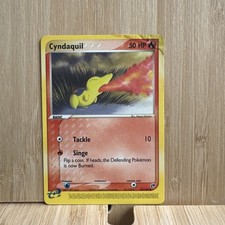 Pokémon TCG Cyndaquil EX Sandstorm 59/100 Regular Common HP
