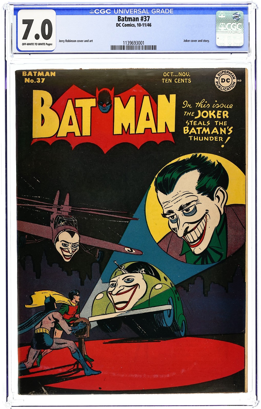 Batman #37 CGC 7.0 1946 1139693001