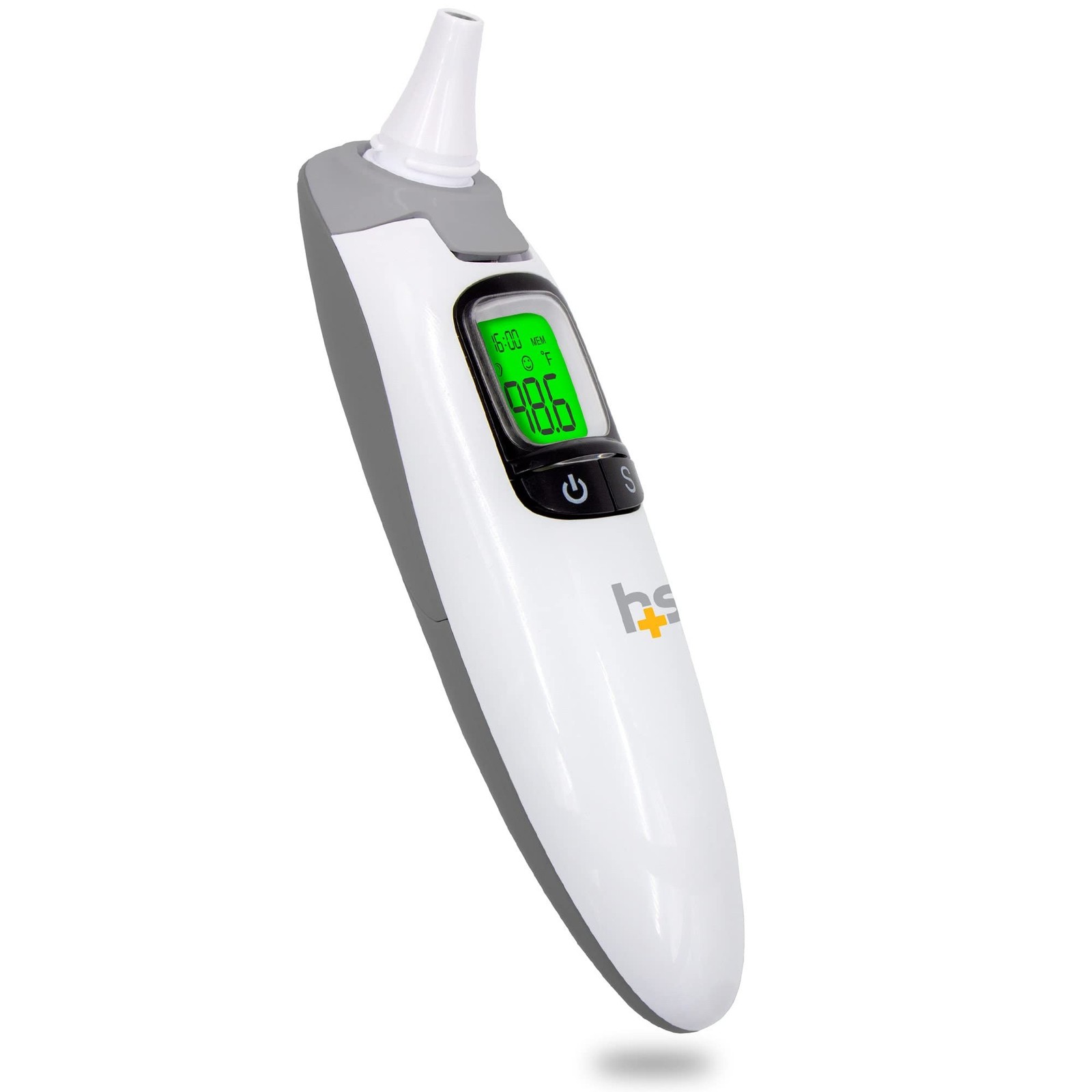 HealthSmart Talking Infrared Ear & Forehead Thermometer, No Probe Covers Need...