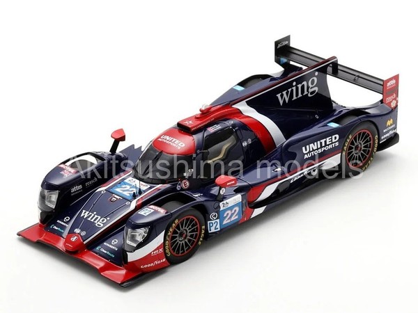 Spark 18S654 1/18 Oreca 07 Gibson #22 LMP2 Le Mans 24H 2024 Sammlermodell-image
